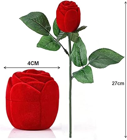 Rosenæske fløjl gaveæske