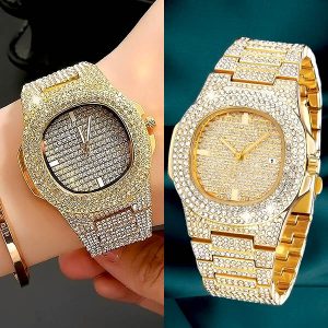 Luksuriøst armbåndsur med krystaludsmykning | LUXURIA