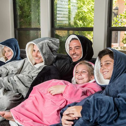 HOODZIE hættetrøje og tæppe