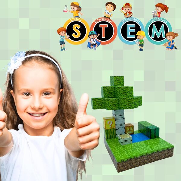 magnetiske byggeklodser