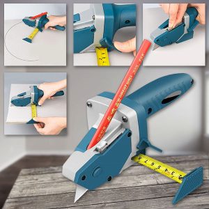 Multifunktionelt træbearbejdningsværktøj til gipsplader PRECISICUT