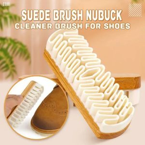 Gummi Ruskind & Nubuck Børste - Statisk Løft, Ingen Ridser | RUBSHOE